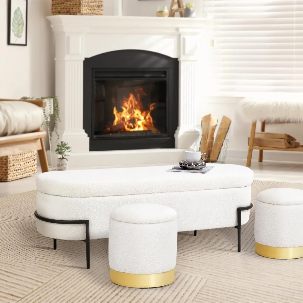 Sophisticated minimalist bench with hidden storage compartments for long-term functionality