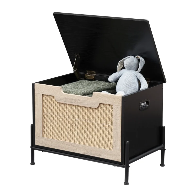 Modern Storage Bench with Hidden Compartment for Entryway and Living Room - Image 7