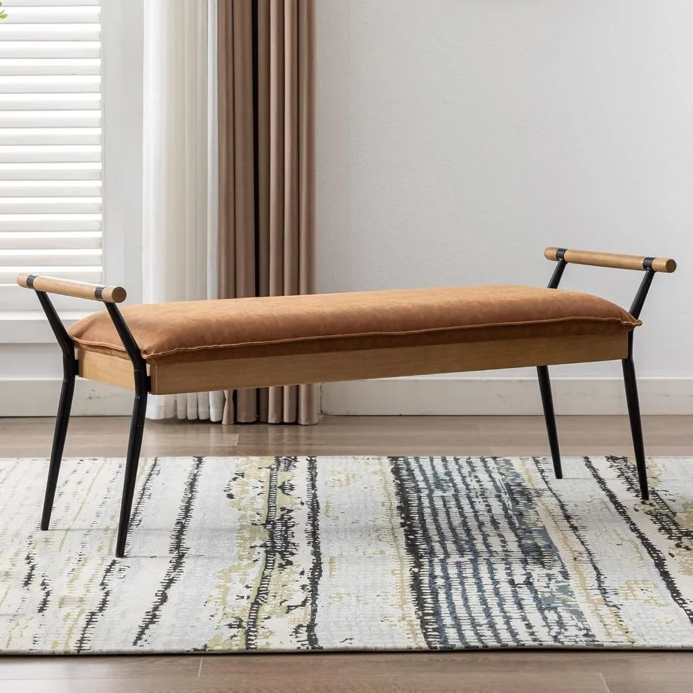 Entryway Bench with Back